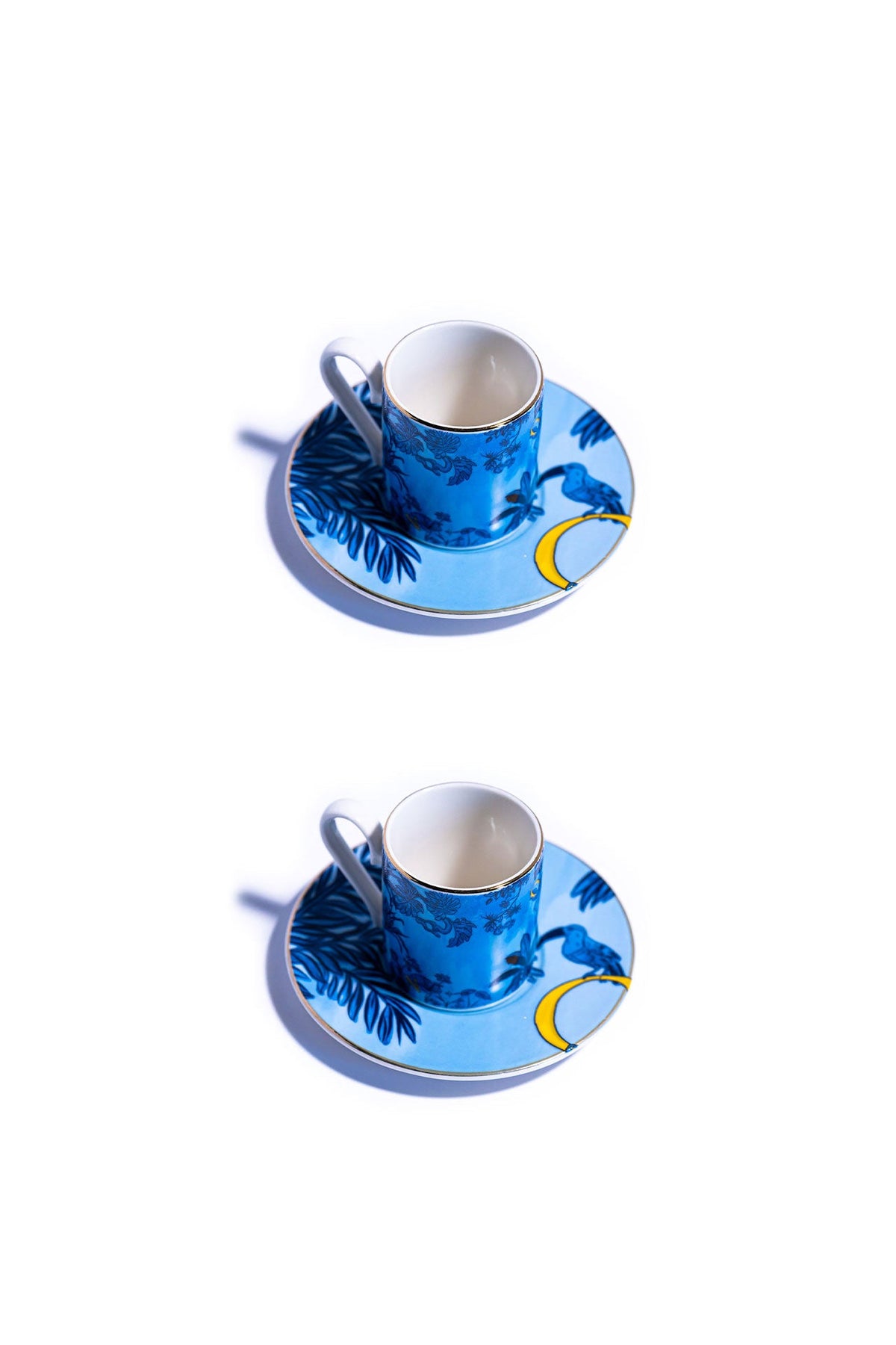Signature Blue Kahve Fincanı (2'Li Set) - 0