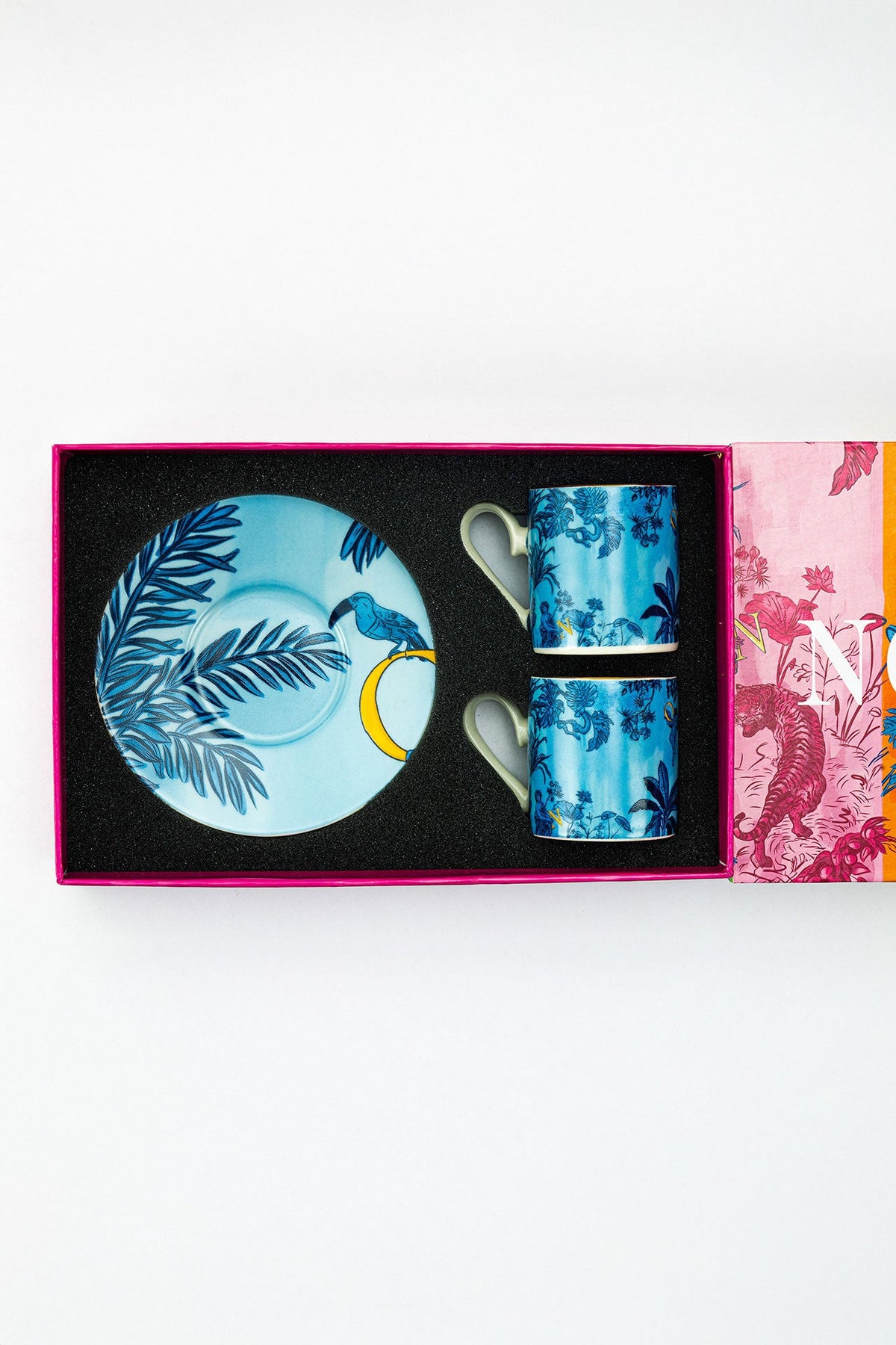 Signature Blue Kahve Fincanı (2'Li Set) - 5