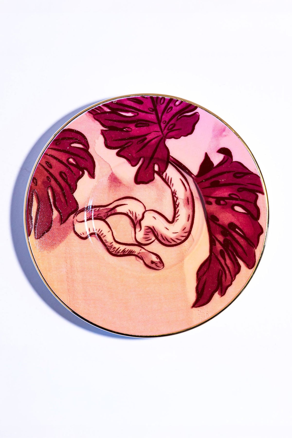 Signature Burgundy Kahve Fincanı (2'Li Set) - 3