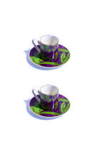 Signature Purple Kahve Fincanı (2'Li Set)