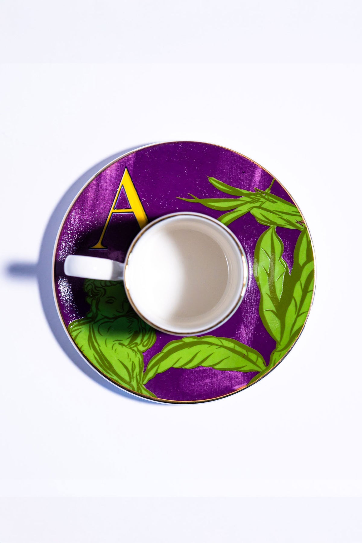 Signature Purple Kahve Fincanı (2'Li Set)
