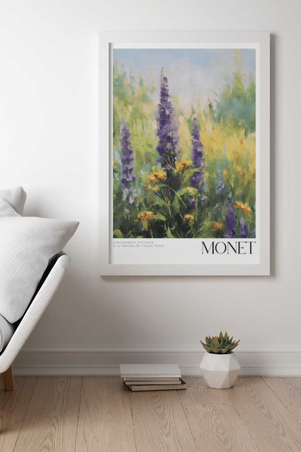 Nord Design-Ressam Serisi Çerçeveli Tablo - Claude Monet - 02-Tablo-1-milagron.live