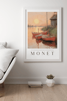 Nord Design-Ressam Serisi Çerçeveli Tablo - Claude Monet - 12-Tablo-3-milagron.live
