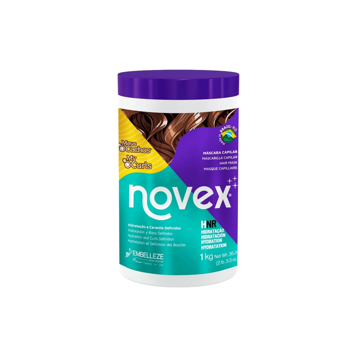 Novex My Curls Bukle Belirginleştirici Saç Maskesi 1 KG
