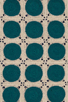 OHM Handmade-Bej Yeşil Dots El İşi Dantel Örtü-Dantel Örtüler-3-milagron.live
