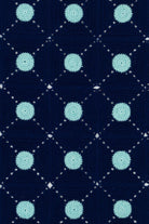 OHM Handmade-Lacivert Mavi Tiny Dots El İşi Dantel-Dantel Örtüler-3-milagron.live