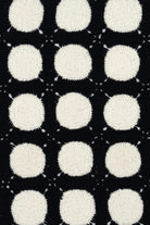 OHM Handmade-Siyah Krem Dots El İşi Dantel Örtü-Dantel Örtüler-3-milagron.live