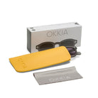 Okkia Milano Unisex Güneş Gözlüğü Transparan Gri / Lens: Siyah Gradyan