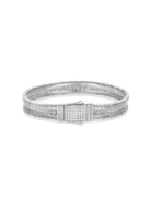 Weave Core Silver Erkek Bileklik