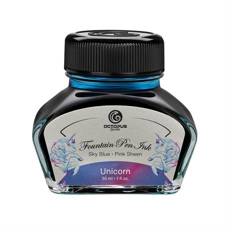 Octopus Fluids-Octopus Fluids Dolma Kalem Revnaklı şişe Mürekkep 30 Ml Unicorn-Şişe Mürekkep-1-milagron.live