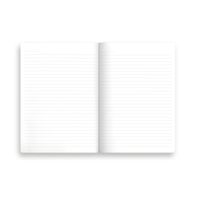 Ohh Deer V&A Tasarımı 8X10 64 Sayfa İNce Kapak Çizgili Defter Neon Floral Symmetrical Primrose Exercise Book 12557