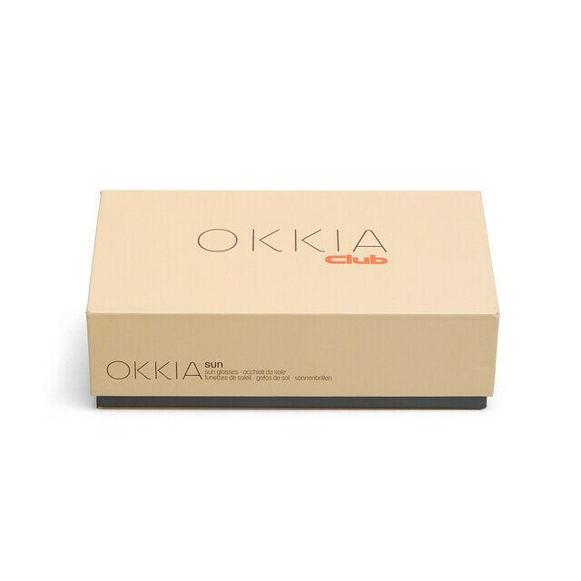 Okkia-Okkia Club Stromboli Mavi Lens Polarize Güneş Gözlüğü Şeffaf Füme-Güneş Gözlüğü-8-milagron.live