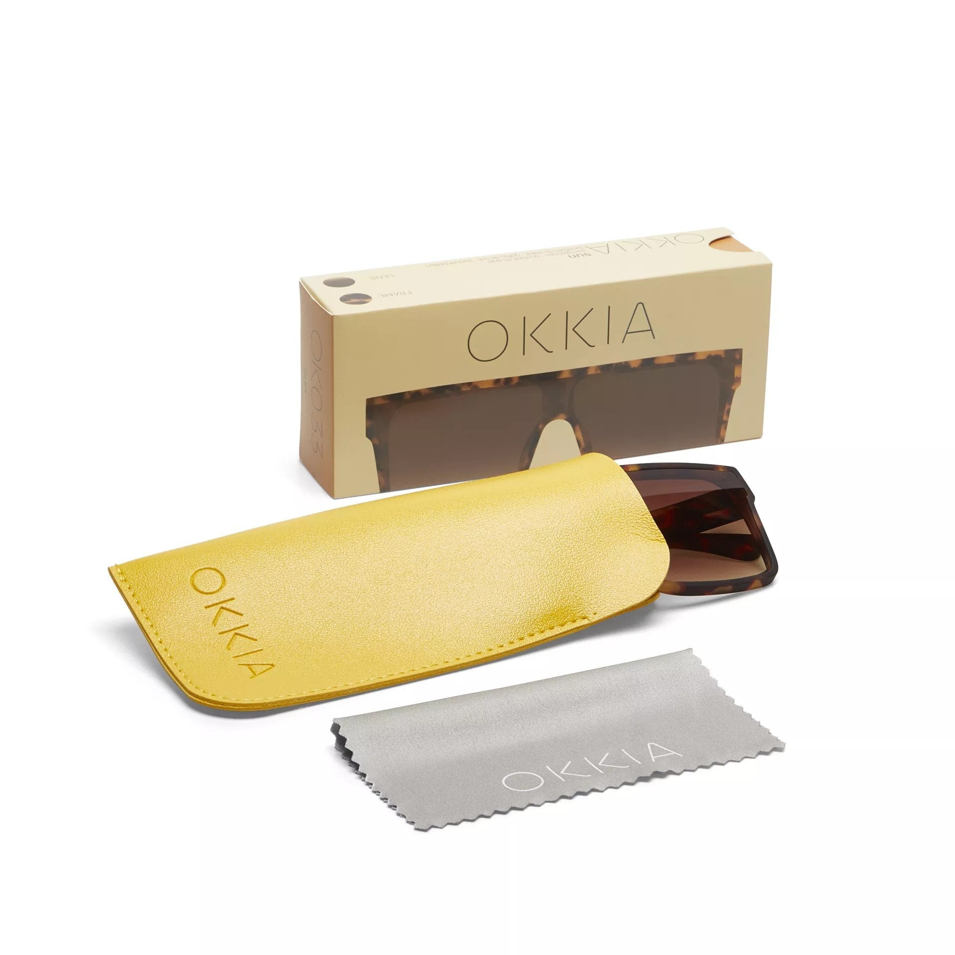 Okkia-Okkia Tokyo Unisex Güneş Gözlüğü Klasik Havana-Güneş Gözlüğü-4-milagron.live