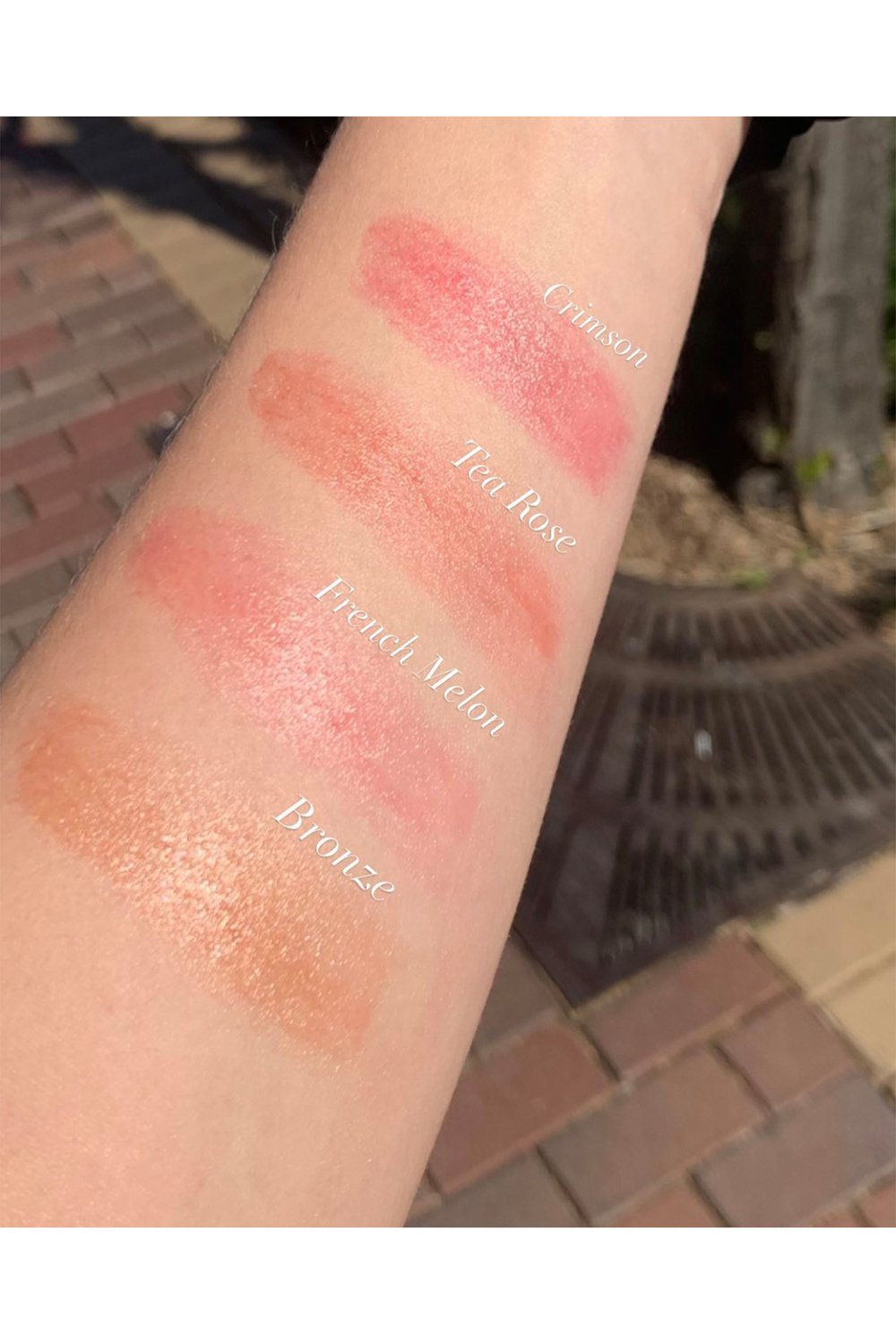 Olio E Osso-No:10 Tea Rose Ruj Allık Lip Cheek Eye Dudak Renkli Nemlendirici Multi Stick Clean Beauty Tinted Blush-Allık-4-milagron.live