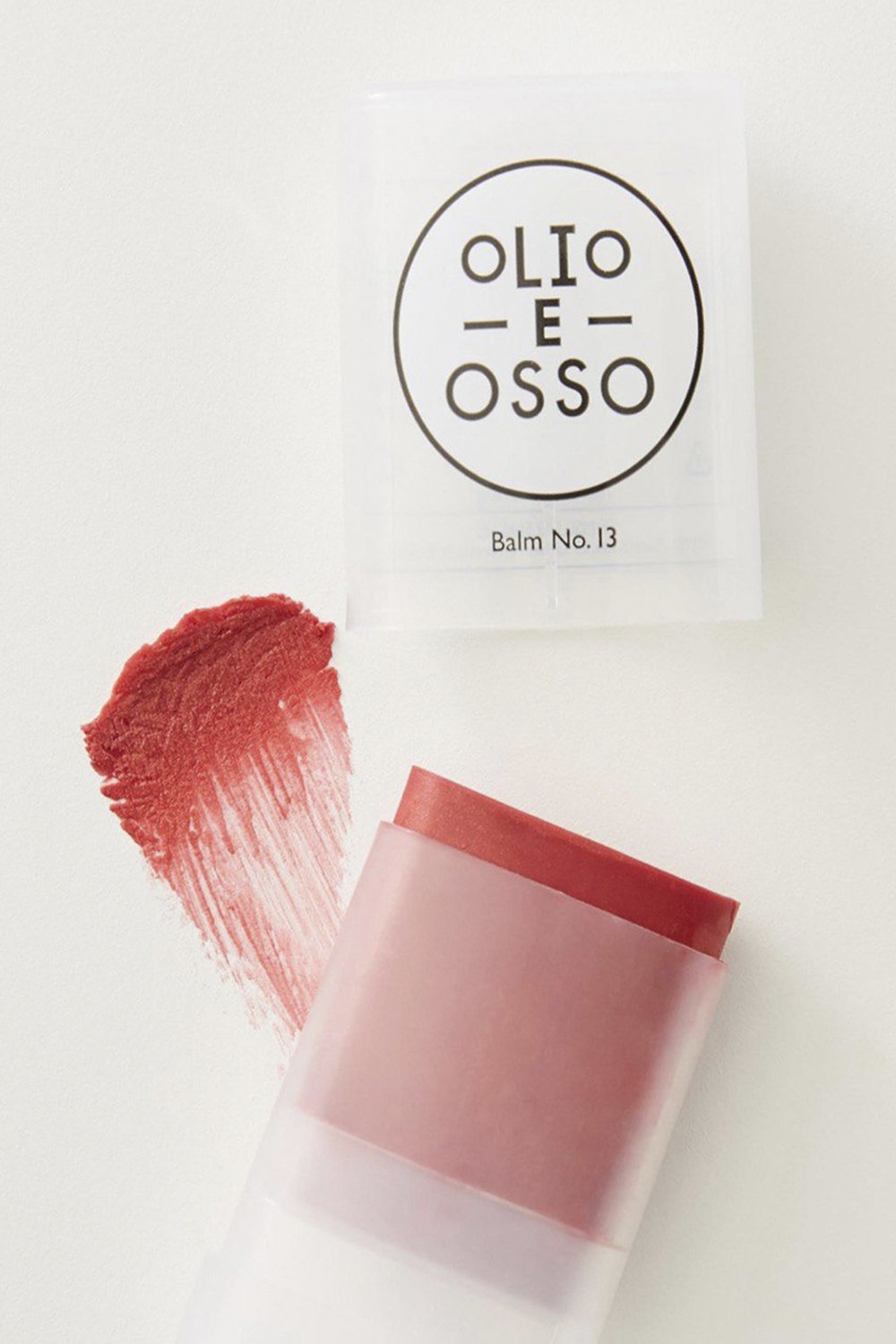 Olio E Osso-No:13 Poppy Ruj Allık Lip Cheek Eye Dudak Renkli Nemlendirici Multi Stick Clean Beauty Tinted Blush-Allık-4-milagron.live