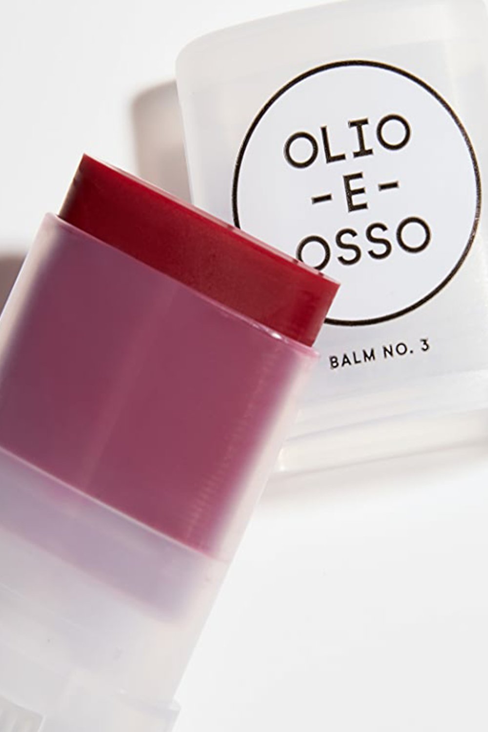 Olio E Osso-No:3 Crimson Ruj Allık Lip Cheek Eye Dudak Renkli Nemlendirici Multi Stick Clean Beauty Tinted Blush-Allık-2-milagron.live