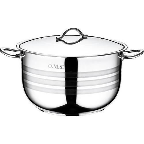 Oms 2005 Mega Çelik Tencere 40x23 Cm 27,7 Litre