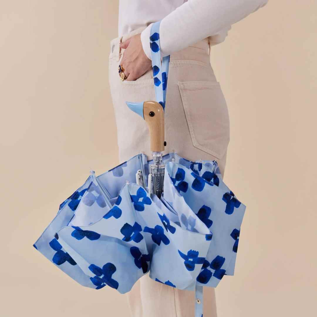 Original Duckhead-Original Duckhead Floral Rain Compact Duck Umbrella-Şemsiye-5-milagron.live