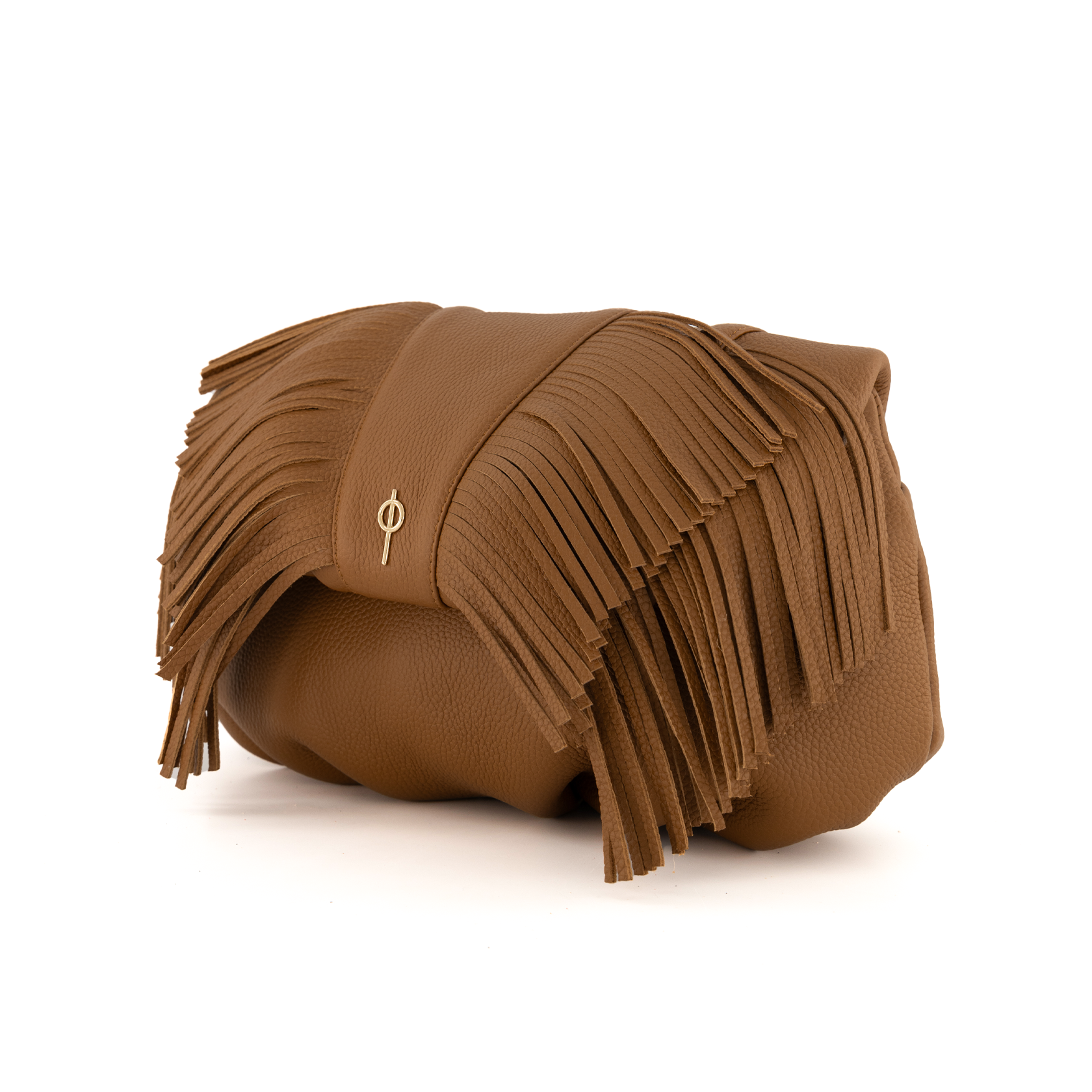 Otrera-Fringe Leda Tan-Clutch-2-milagron.live