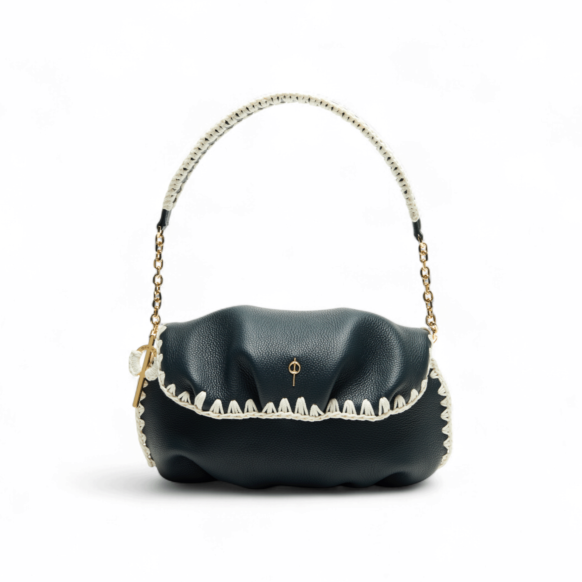 Otrera-Leda Macrame Navy-Clutch-2-milagron.live