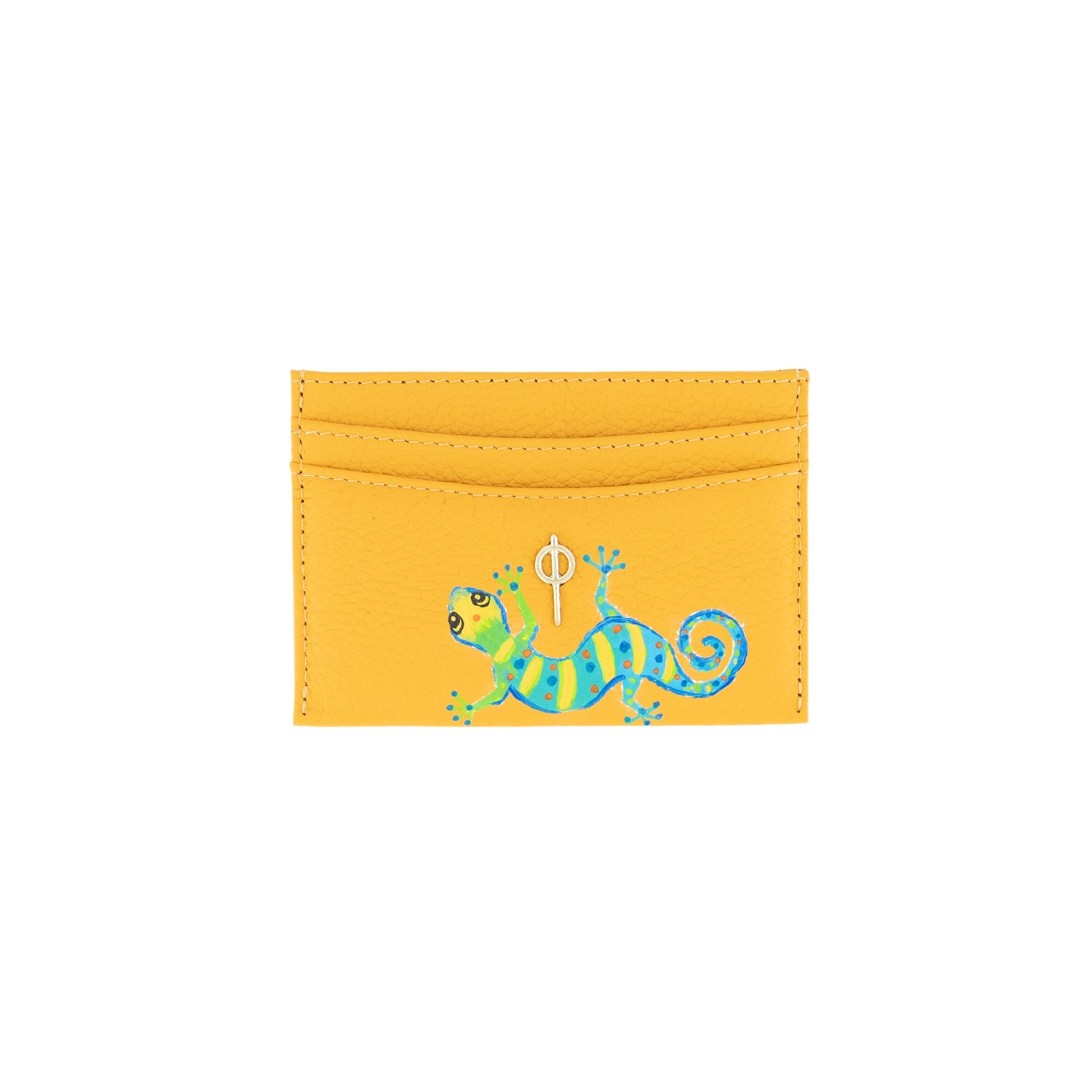 Otrera-Lydia Hand Painted - Yellow-Cüzdan & Kartlık-1-milagron.live