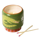 Paddywax A Dopo Luxury Artisan El Boyaması 226G Mum - Crocodile - Prickly Pear