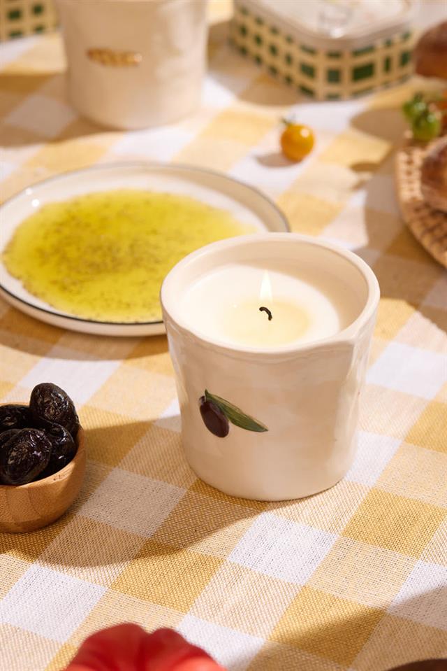 Paddywax-Bistro Range Seramik Candle Olives Fig & Olives 226 Gr. Mum-Mum-3-milagron.live
