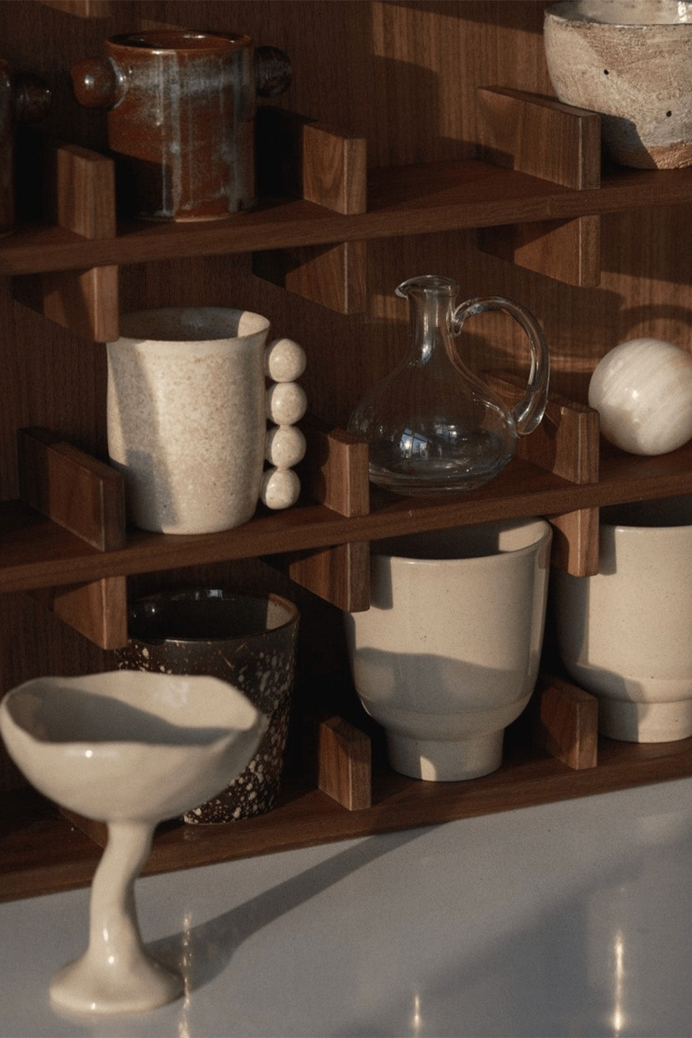Paledin Design-Kaffe 3 - Kızıl Kahve-Duvar Rafı-3-milagron.live