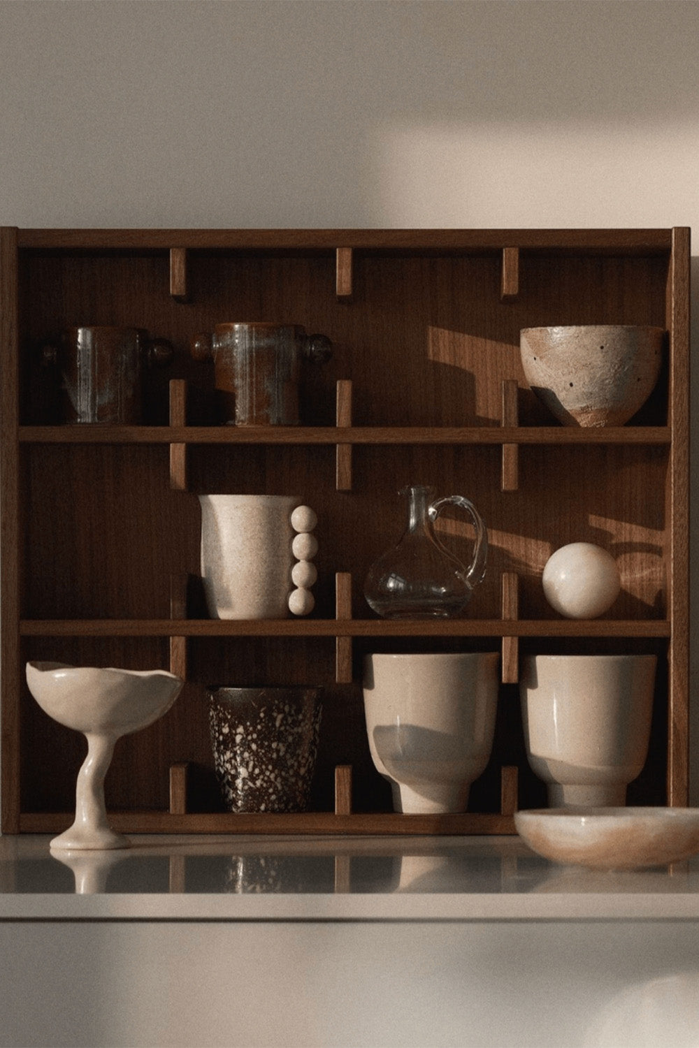 Paledin Design-Kaffe 3 - Kızıl Kahve-Duvar Rafı-5-milagron.live