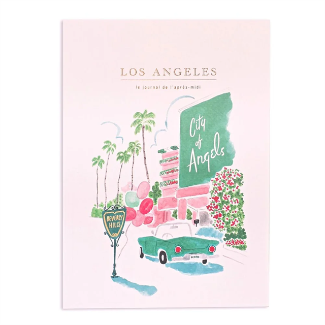 Pansy Daisy L'Après Travel Journal Seyahat Günlüğü Defteri - Los Angeles (City Of Angels)