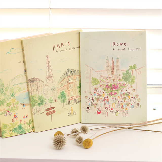 Pansy Daisy L'Après Travel Journal Seyahat Günlüğü Defteri - Rome