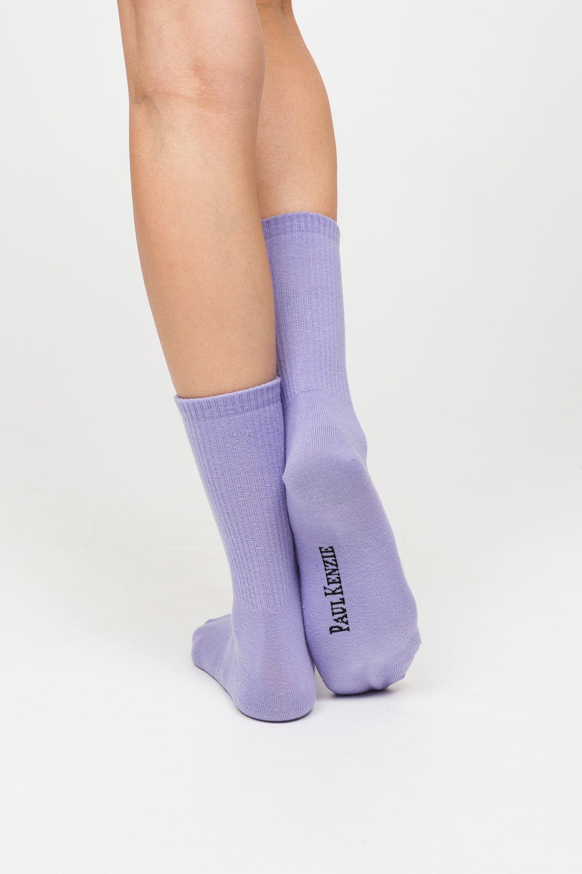 Paul Kenzie-2'li Nakış Logolu Unisex Çorap Eco Characters Purple Sky-Çorap-5-milagron.live