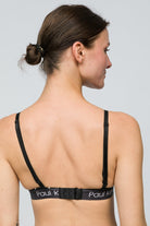 Desenli Triangle Spor Bralet - Polka Dot - 6