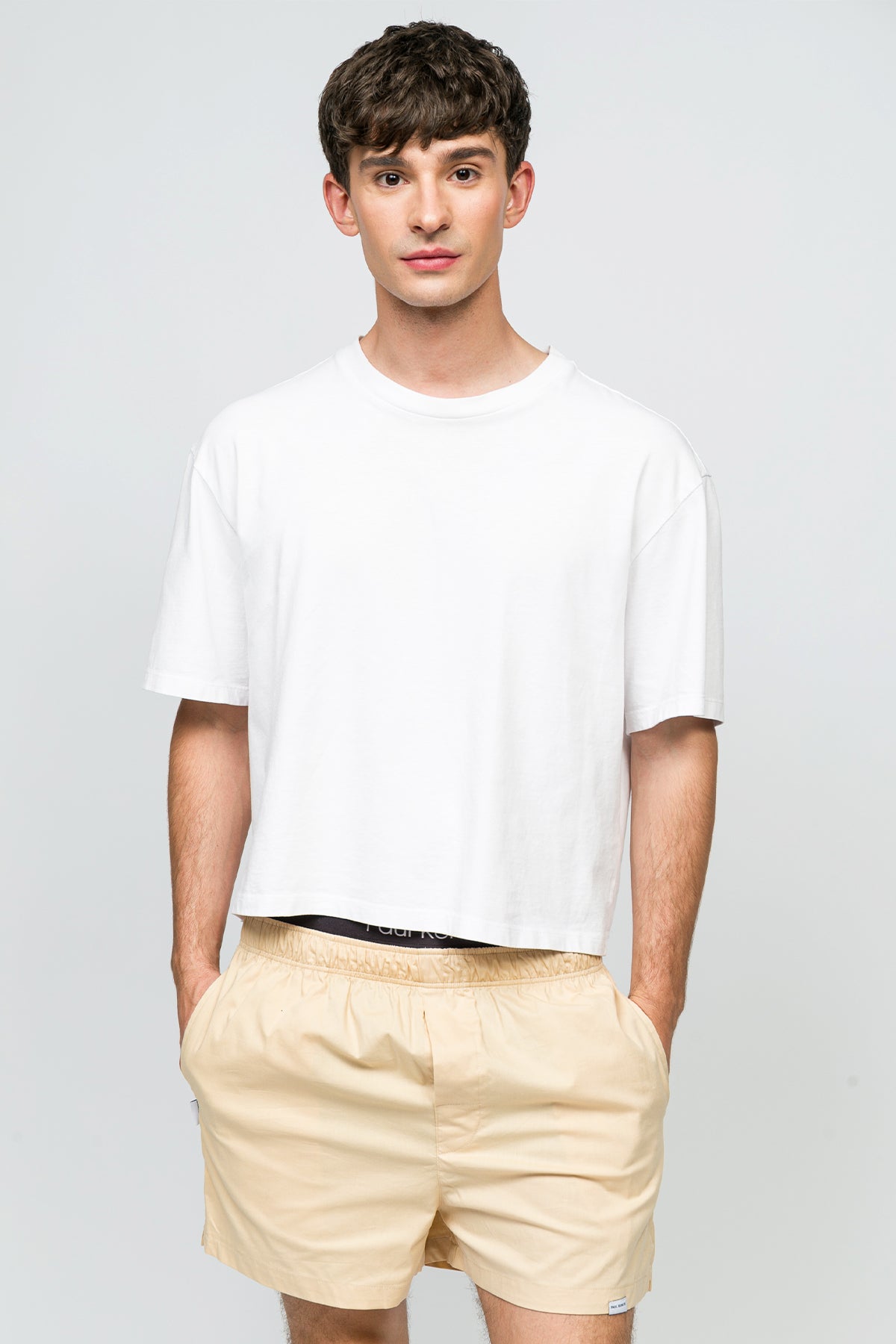 Erkek Ev Şort - Chill Space Collection - Bej