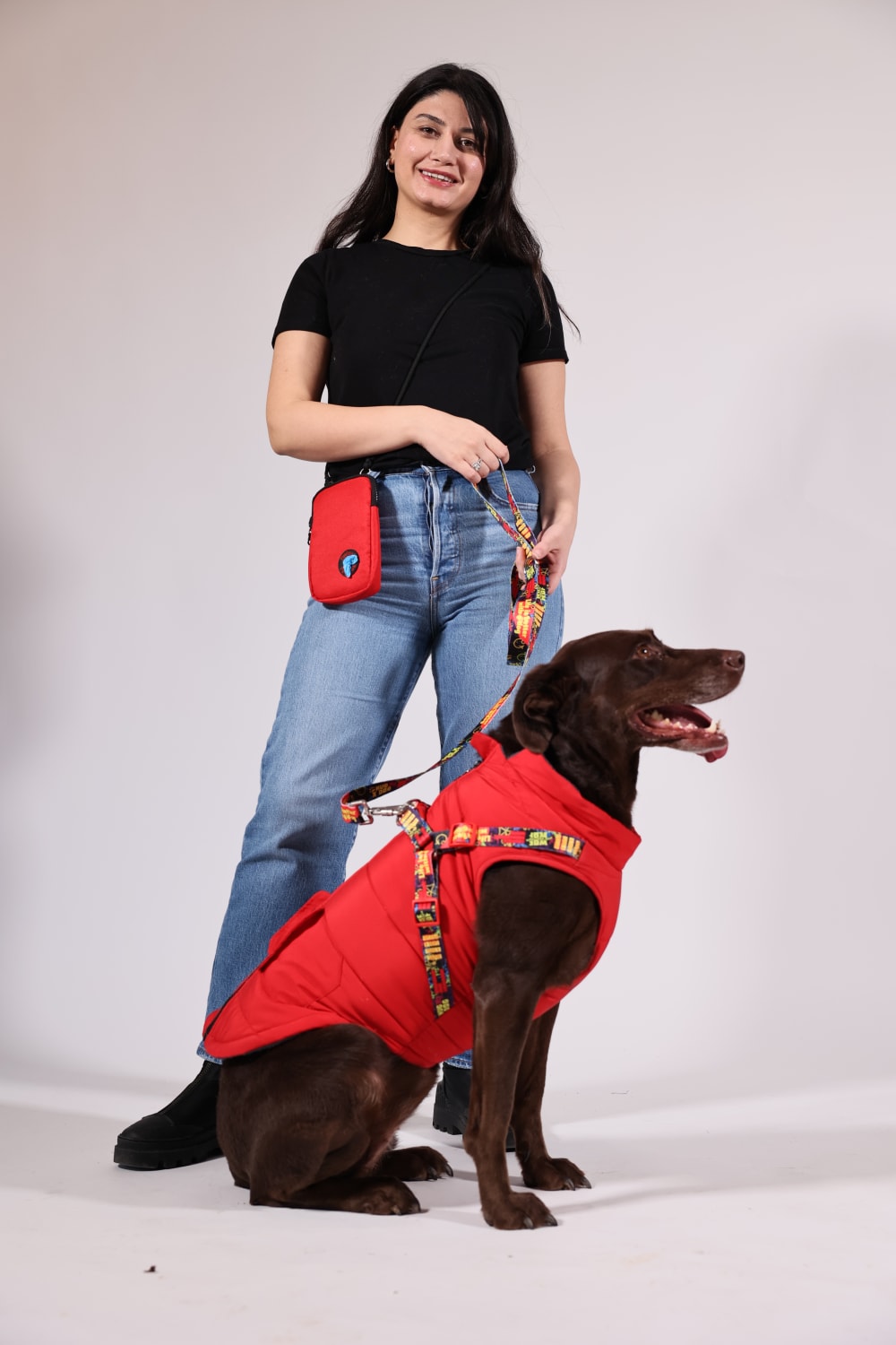 Pawlook-Pawlook, Göğüs Tasmalı, Köpek Montu, Köpek Yağmurluğu, Siyah-Köpek-1-milagron.live