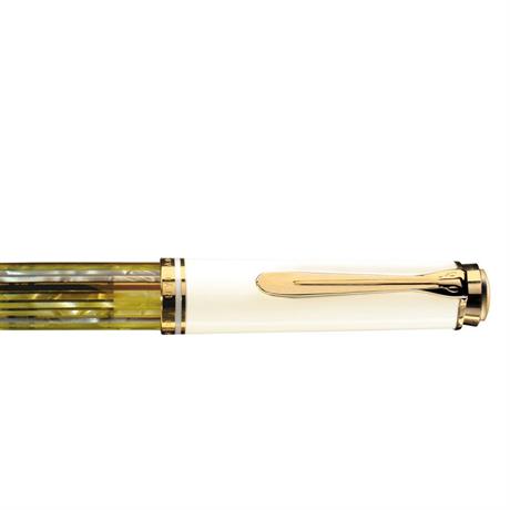 Pelikan M400 Dolma Kalem F Uç White Tortoise Shell