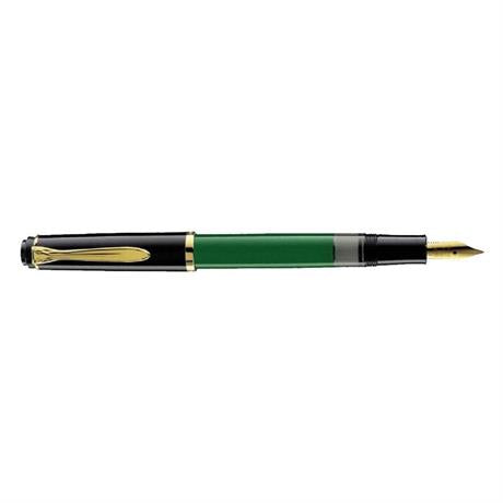 Pelikan M150 14 Ayar Altın Kaplama Uç Dolma Kalem M Yeşil