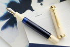 Pelikan Souverän Special Edition M800 Dolma Kalem Cream Blue M
