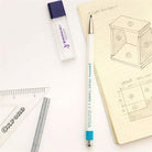 Penco Prime Timber 2.0 Mm Pencil & Sharpener Set Mekanik Uçlu Kalem Ve Kalemtraş Seti Kahverengi