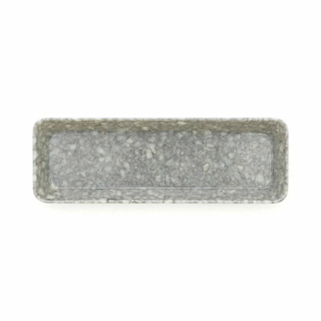 Hightide Penco Marbled Melamin Kalem Tepsisi Gray