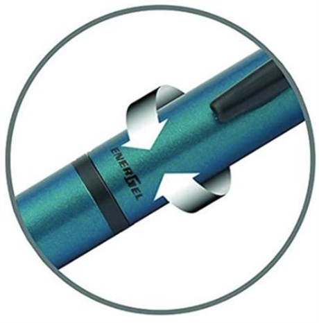 Pentel-Energel Ink Likit Jel Roller Mavi Mürekkepli Kalem Turkuaz-Roller Kalem-2-milagron.live