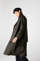 Peploum-Beatrice Asymmetric Piece Trenchcoat-Trençkot-3-milagron.live
