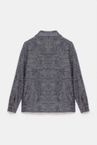 Peploum-Carleen Textured Weaving Jacket-Ceket-4-milagron.live