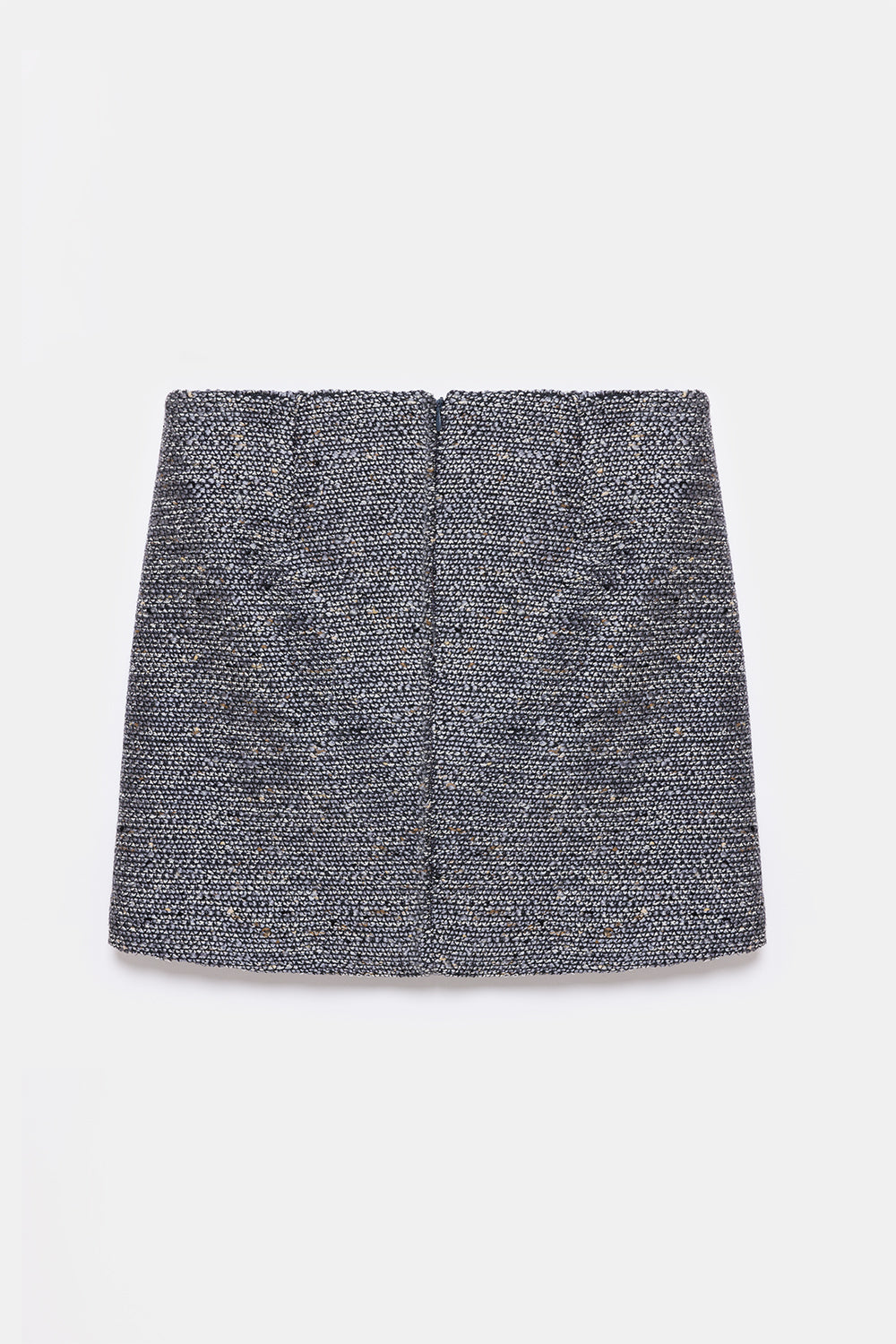 Peploum-Carleen Textured Weaving Skirt-Etek-5-milagron.live