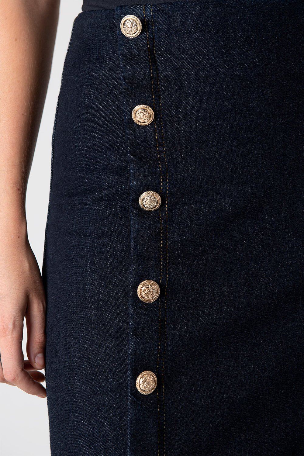 Peploum-Nadia Long Skirt In Cotton-Etek-4-milagron.live