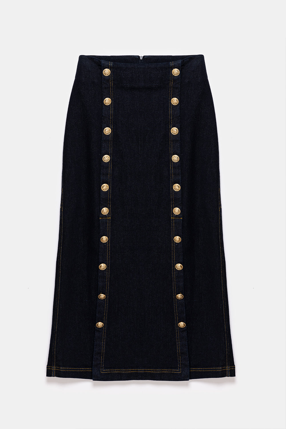 Peploum-Nadia Long Skirt In Cotton-Etek-5-milagron.live
