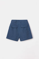 Peploum-Toba Short In Denim Blue-Şort-5-milagron.live
