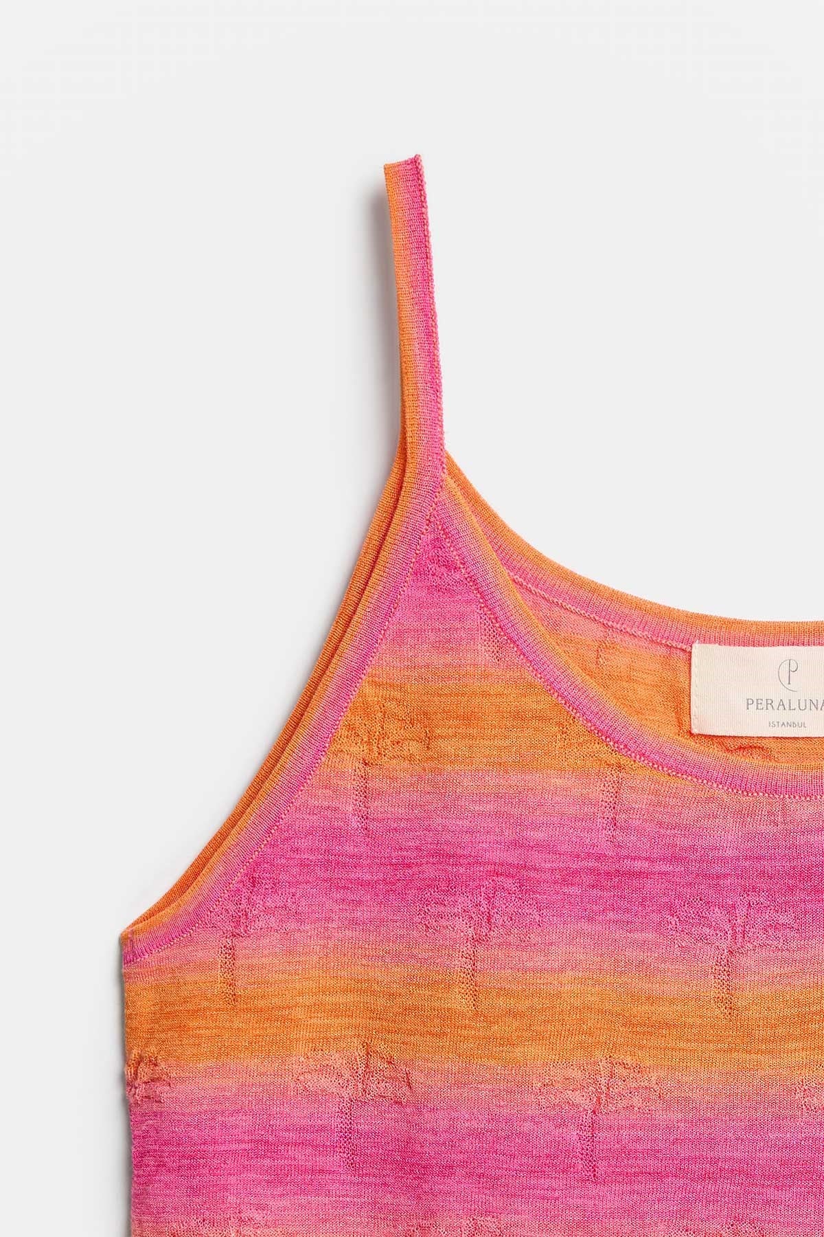 Peraluna Sunset Bloom Atlet, Kadın Atlet - Pembe Turuncu Multi