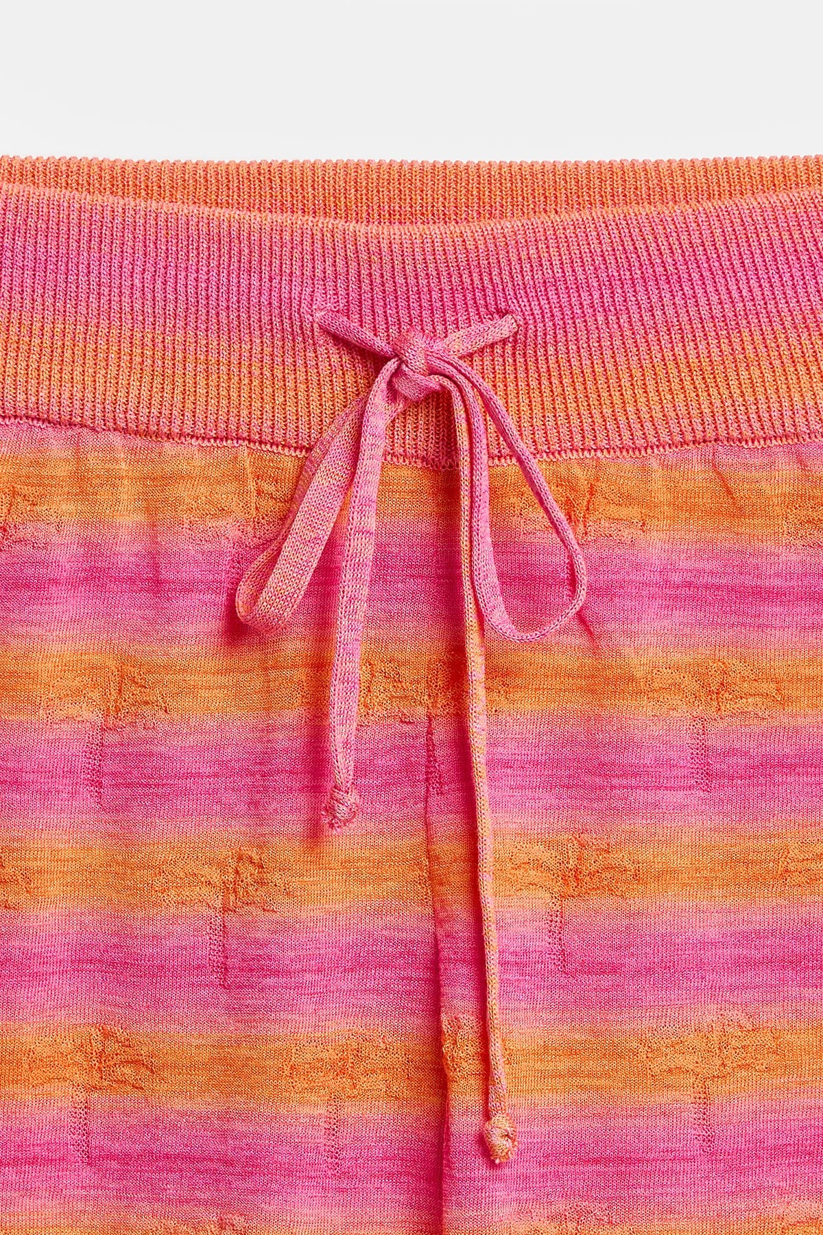Peraluna Sunset Bloom Şort, Kadın Şort - Pembe Turuncu Multi