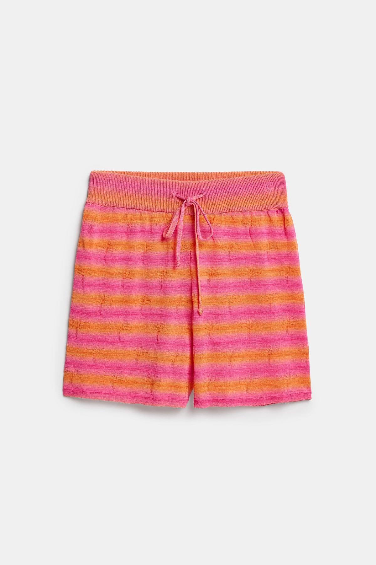 Peraluna Sunset Bloom Şort, Kadın Şort - Pembe Turuncu Multi